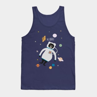 Allbärt. Bear in Space. Tank Top